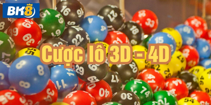 Lô 3D 4D cách cược lô đề 3d 4d tại Bk8